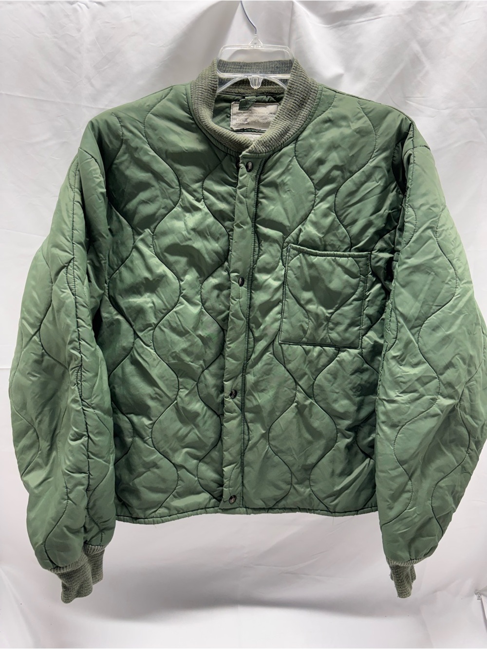Genuine US Air Force USAF Flyers CWU-9/P Quilted Liner Jacket - Size Large